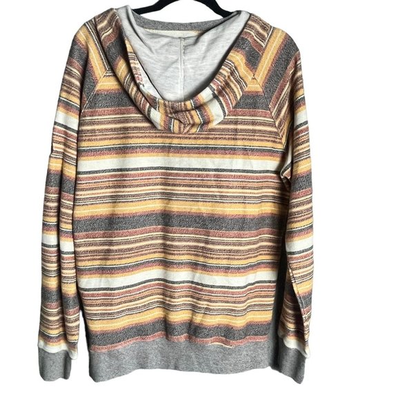 Vissla Mens Hoodie Poncho Style Sweater Pullover Long Sleeve Pockets Size Large - Picture 4 of 11